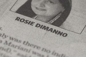 Rosie DiManno